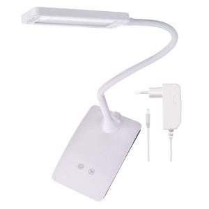 EMOS LED ASZTALI LÁMPA EDDY FEHÉR Z7599W