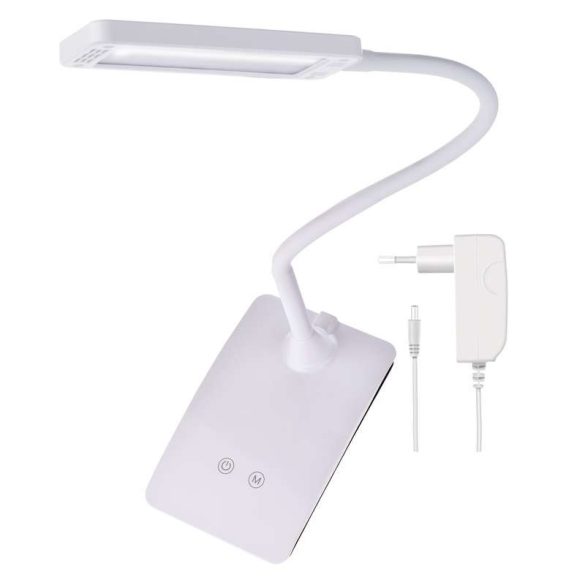 EMOS LED ASZTALI LÁMPA EDDY FEHÉR Z7599W