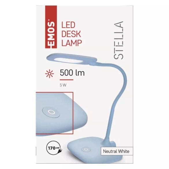 EMOS Stella LED asztali lámpa, kék  Z7602BL