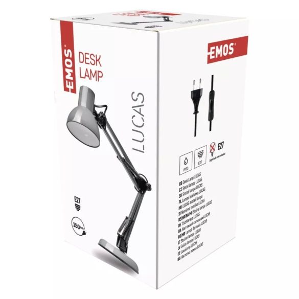 EMOS ASZTALI LÁMPA LUCAS Z7609G