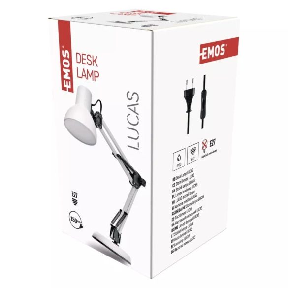 EMOS ASZTALI LÁMPA LUCAS Z7609W