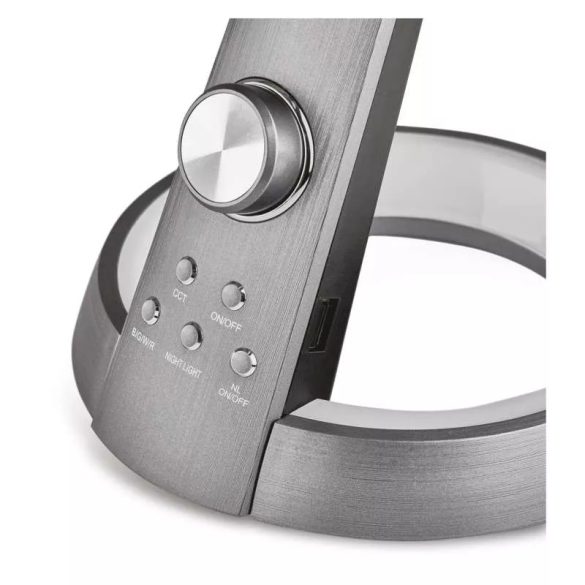 EMOS James LED asztali lámpa, fekete Z7614