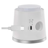 EMOS Abbie LED asztali lámpa, újratölthető, fehér Z7636W