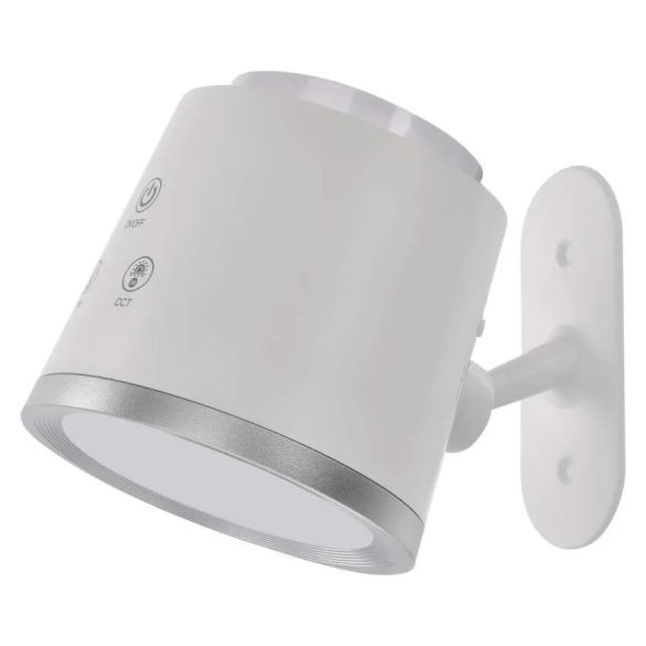 EMOS Abbie LED asztali lámpa, újratölthető, fehér Z7636W