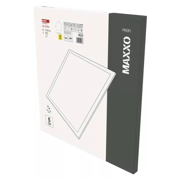 EMOS LED panel MAXXO beépíthető 36W 4320lm IP20 UGR  4000K ZB1224