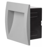 EMOS LED irányfény beépíthető, négyzet 3W IP65 meleg fehér ZC0107