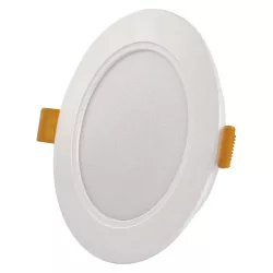 EMOS LED süllyesztett lámpa RUBIC, kerek, fehér, 9W, természetes fehér ZD1432