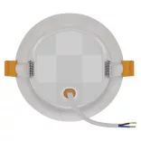 EMOS LED süllyesztett lámpa RUBIC, kerek, fehér, 9W, természetes fehér ZD1432