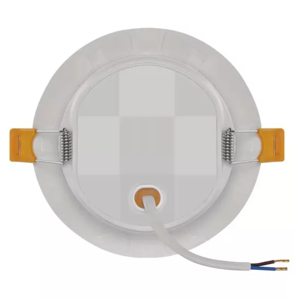 EMOS LED süllyesztett lámpa RUBIC, kerek, fehér, 9W, természetes fehér ZD1432