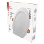 EMOS LED süllyesztett lámpatest RUBIC, kerek,18W, természetes fehér ZD1442