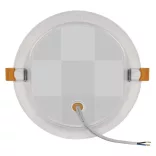 EMOS LED süllyesztett lámpatest RUBIC, kerek,18W, természetes fehér ZD1442