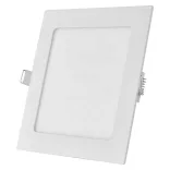 EMOS LED süllyesztett lámpatest NEXXO, négyzet, fehér, 18W, természetes fehér