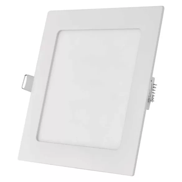EMOS LED süllyesztett lámpatest NEXXO, négyzet, fehér, 18W, természetes fehér