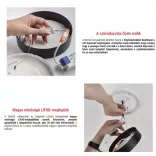 EMOS LED süllyesztett lámpatest NEXXO, négyzet, fehér, 18W, természetes fehér