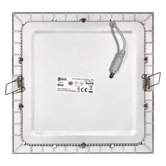 EMOS LED PANEL BEÉPÍTHETŐ 18W NW IP20