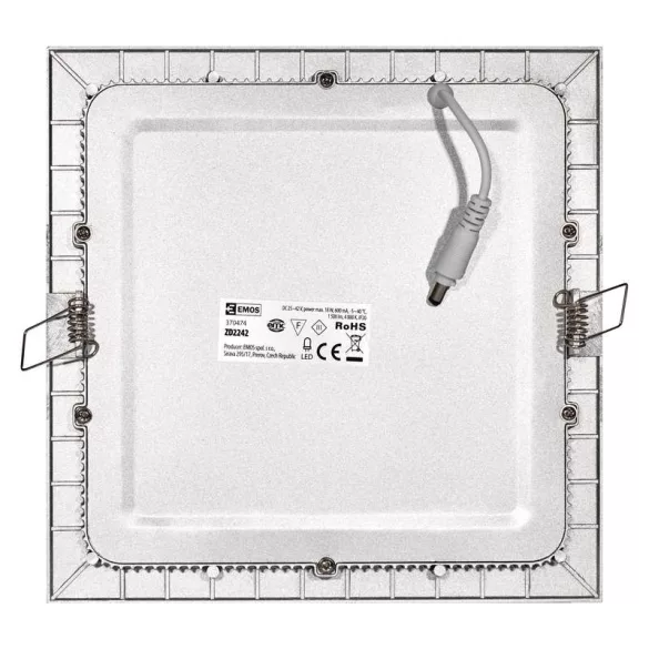 EMOS LED PANEL BEÉPÍTHETŐ 18W NW IP20