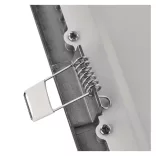 LED süllyesztett lámpatest NEXXO, négyzet, ezüst, 18W, CCT, ZD2243