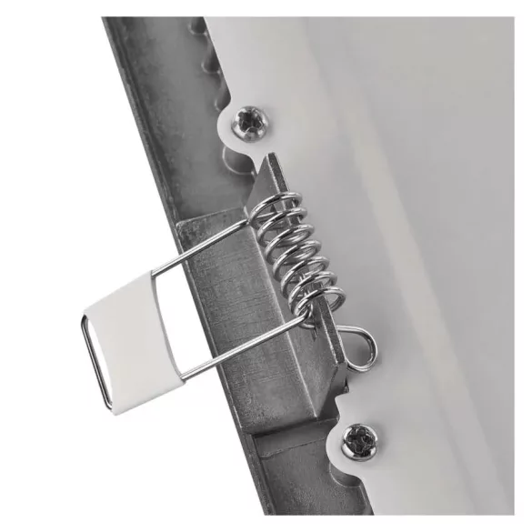LED süllyesztett lámpatest NEXXO, négyzet, ezüst, 18W, CCT, ZD2243