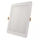 EMOS LED süllyesztett lámpa RUBIC, négyzet, fehér, 24W, természetes fehér ZD2452
