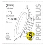 EMOS LED Downlight Profi Plus 24W természetes fehér ZD5222