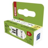 EMOS ECO HALOGÉN IZZÓ JC G9 42W 260 lumen, meleg fehér ZE0306
