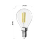 EMOS LED FILAMENT KISGÖMB 5,9W(60W) 806LM E14 WW ZF1D42