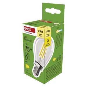 EMOS LED IZZÓ filament mini globe 7W(75W) 1055lm E14 meleg fehér ZF1D52
