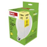 EMOS LED izzó Filament G125 / E27 / 11 W (100 W) / 1521 lm / WW / ZF2D62
