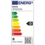 EMOS LED izzó Filament A60 /E27/ 7,5 W (75 W) /1055 lm /meleg fehér /dimmelhető