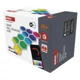 GoSmart LED-es lámpa indító készlet, 10 rész, 19 W, RGBIC dim. WiFi ZIW22AR
