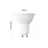 LED izzó Basic MR16 / GU10 / 5,2 W (40 W) / 450 lm / Természetes fehér ZL8F23