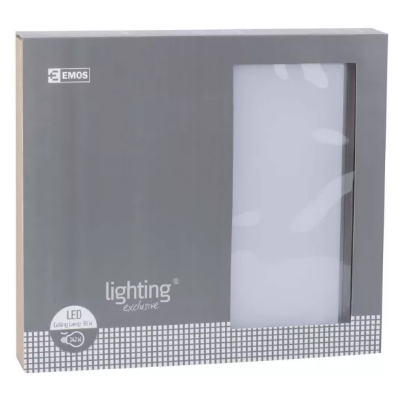 EMOS LED MENNYEZETI LÁMPA LIGNE STEP IV 38W WW