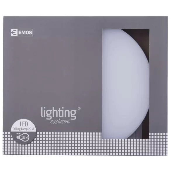 EMOS LED MENNY LÁMPA SLICE CIRCLE 29W NW FÉNYERŐSZAB.