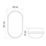 EMOS LED mennyezeti lámpa 20W 1600lm IP65 természetes fehér ZM3020