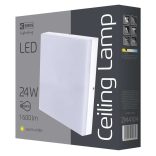 EMOS LED MENNYEZETI LÁMPA 24W WW IP44