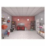 EMOS LED MENNYEZETI LÁMPA TORI 15W WW IP54 ZM4121