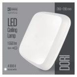 EMOS Dori LED mennyezeti lámpa 18W 1800lm IP54 term. fehér ZM4313