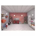 EMOS LED MENNYEZETI LÁMPA TORI 24W NW IP54 ZM4322