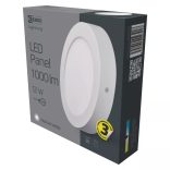 EMOS LED panel falon kívüli 12W 1000lm IP20 természetes fehér  ZM5132