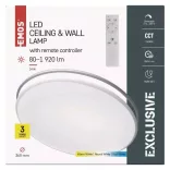 EMOS LED mennyezeti lámpa 24W 80-1920lm dimm. állítható színhőmérséklet ZM5165