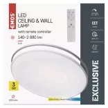 EMOS LED mennyezeti lámpa 36W 140-2880lm dimm. állítható színhőmérséklet ZM5166