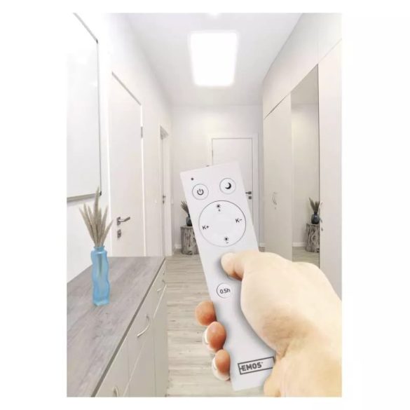 LED-ES MENNYEZETI ÉS FALI LÁMPA 72W 5000LM DIM.TUN.CCT+REMOTE CON. ZM5167