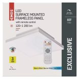 EMOS LED MENNYEZETI PANEL 30x30, 18W, DIMM., ÁLLÍTHATÓ SZÍNHŐM. ZM5181