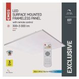 EMOS LED MENNYEZETI PANEL 60x60, 36W, DIMM., ÁLLÍTHATÓ SZÍNHŐM. ZM5183