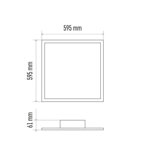 EMOS LED MENNYEZETI PANEL 60x60, 36W, DIMM., ÁLLÍTHATÓ SZÍNHŐM. ZM5183