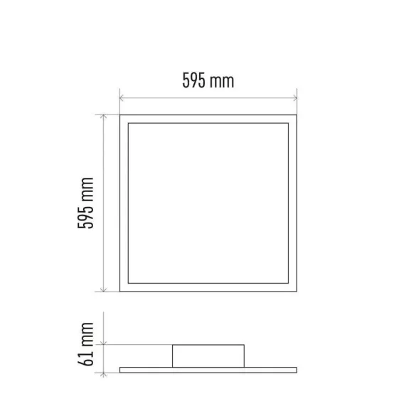 EMOS LED MENNYEZETI PANEL 60x60, 36W, DIMM., ÁLLÍTHATÓ SZÍNHŐM. ZM5183