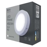 EMOS LED PANEL FALON KÍVÜLI 6W NW IP20