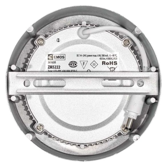 EMOS LED PANEL FALON KÍVÜLI 6W NW IP20