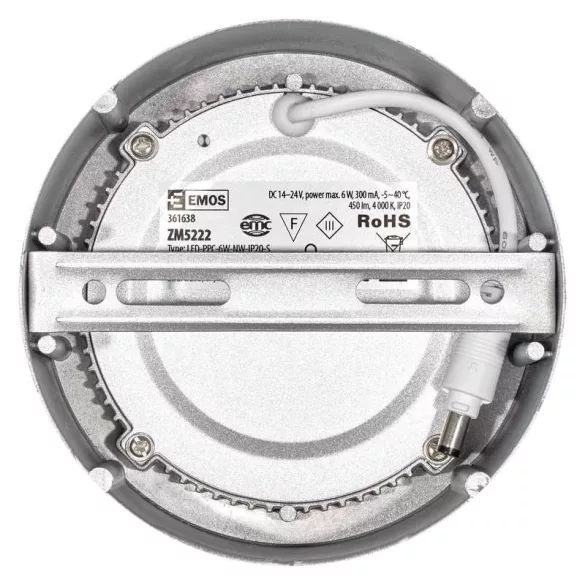 EMOS LED PANEL FALON KÍVÜLI 6W NW IP20