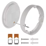 EMOS LED felületi lámpatest RUBIC, kerek, fehér, 24W, természetes fehér ZM5452